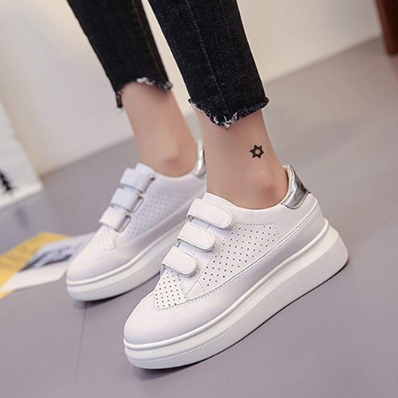 CYBLING Shoes - NEW White Platform Sneaker